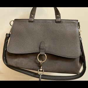 Rebecca Minkoff Keith Medium Satchel in Grey